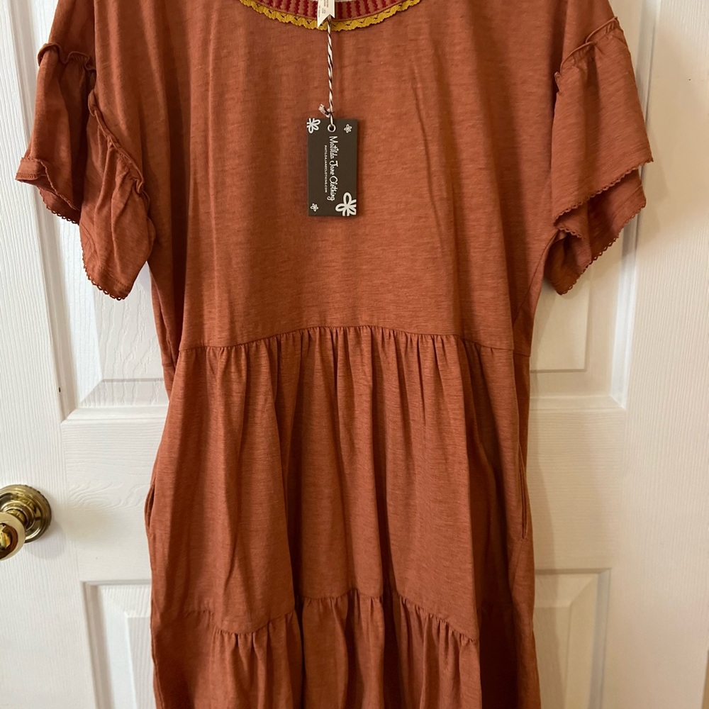 Matilda Jane Terracotta Midi Dress